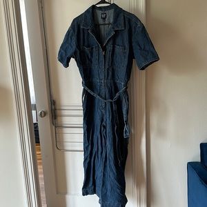 Gap size 12 denim onesie jumpsuit